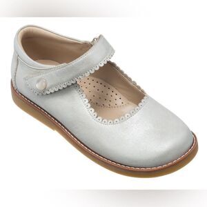 Elephantito Classic Mary Jane Talc Silver Size 13